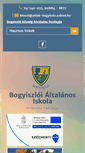 Mobile Screenshot of bogyiszloiskola.hu
